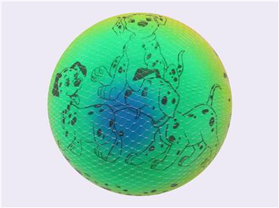 9寸斑点狗彩虹球 - OBL10433484