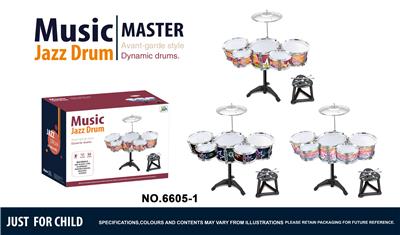 电镀爵士鼓5鼓套装 - OBL10433551