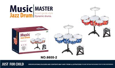 电镀爵士鼓5鼓套装 - OBL10433552