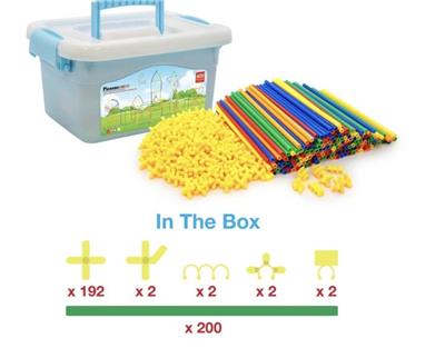 Straw with 200 turns and 192 accessories (two each) - OBL10433583