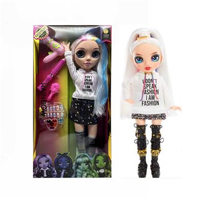 高档蕾丝发光盒12D真眼珠硬吹瓶真眼珠带灯光音乐主题曲32寸吹瓶彩虹大宝贝 - OBL10434041