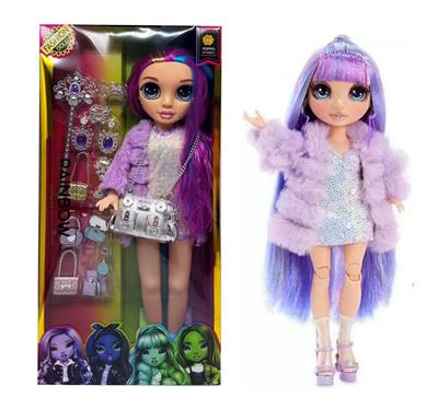 高档蕾丝发光盒12D真眼珠硬吹瓶真眼珠带灯光音乐主题曲32寸吹瓶彩虹大宝贝 - OBL10434047