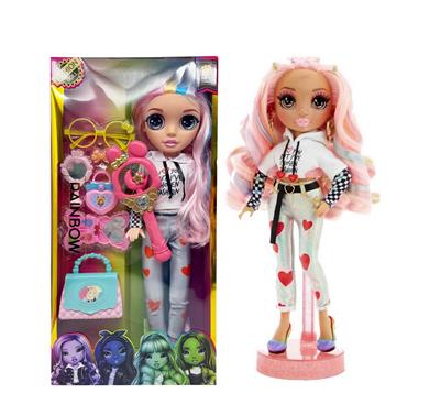 高档蕾丝发光盒12D真眼珠硬吹瓶真眼珠带灯光音乐主题曲32寸吹瓶彩虹大宝贝 - OBL10434049