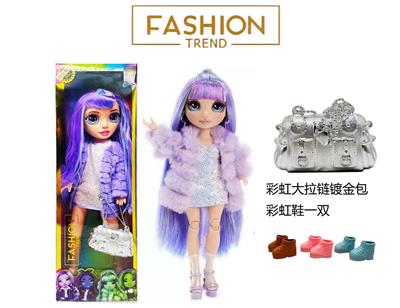 高档蕾丝发光盒12D真眼珠硬吹瓶真眼珠带灯光音乐主题曲32寸吹瓶彩虹大宝贝 - OBL10434054