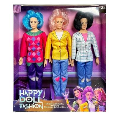 K-POP 猎魔男团真人版11.5寸12关节实身Rumi鲁米打歌芭比3人混装，带耳机 - OBL10434104