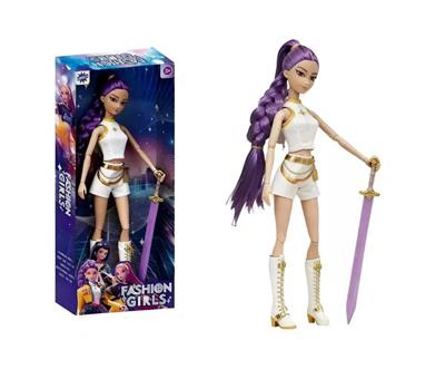 K-POP 猎魔女团动画版11.5寸12关节实身Rumi鲁米打歌芭比带武器 - OBL10434112