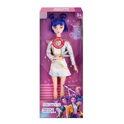 K-POP 猎魔女团动画版11.5寸12关节实身带七彩灯光主题曲Rumi鲁米打歌芭比带武器 - OBL10434118