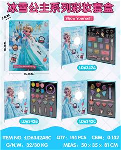 冰雪公主系列彩妆套盒三款混 - OBL10434351
