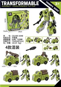 DIY益智拼装变形机器人农夫套装 - OBL10436854