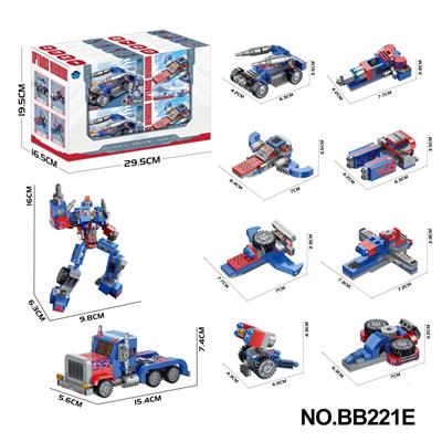 DIY拼装积木 擎天战士(10种不同造型8合2）369PCS*2 - OBL10439523