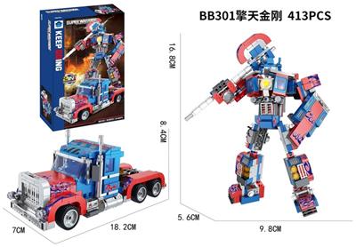 DIY拼装积木 擎天金刚(2变)413pcs - OBL10439528