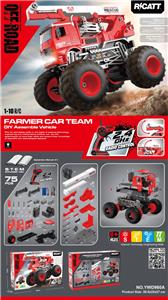 STEM科教拼装
大脚怪遥控车            消防高空救援车
75pcs - OBL10441130