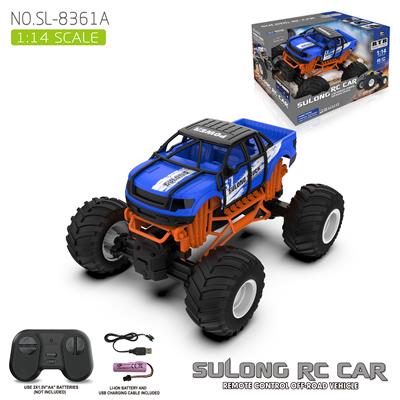 1：14 福特皮卡大脚怪遥控越野车 - OBL10441449
