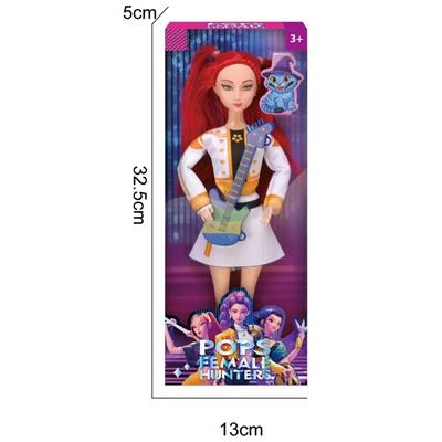 K-POP 猎魔女团动画版11.5寸12关节实身Rumi鲁米打歌芭比带武器 - OBL10441992