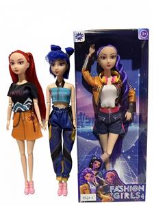 K-POP 猎魔女团动画版11.5寸12关节实身Rumi鲁米打歌芭比带耳机 3款混装 - OBL10442025