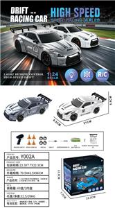 1:24GTR遥控半比例漂移车（无级变速）2.4G变速+灯光+音乐，7通 - OBL10442201