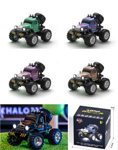 迷你车，1:64比例，2WD，2.4G遥控，多个速度档位，灯光，APP控制

4个颜色，默认单色装，可混色 - OBL10444834