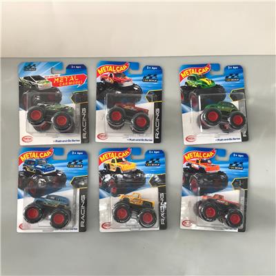 1：64合金大轮惯性车行车6款混装 - OBL10445535