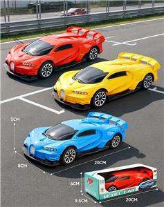 城市赛车新布加迪惯性车3色混装 - OBL10446472