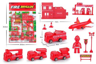 Sets / fire rescue set of / ambulance - OBL10447740
