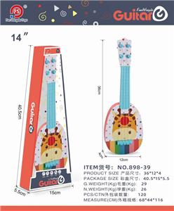 新品14寸长劲鹿吉他.胶丝 仿真吉他 学习吉他 尤克里里 - OBL10447954