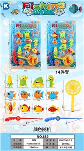 钓鱼套装浴室钓鱼竿戏水钓鱼游戏渔网捞鱼 - OBL10448008