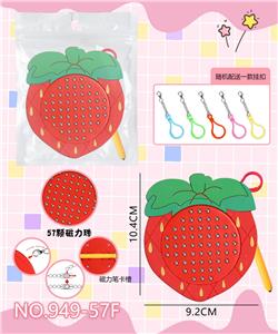 磁性运笔画板/带挂扣草莓 - OBL10448312