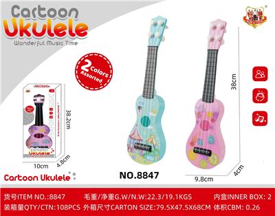 36cm糖果乐园 尤克里里（2色混装） - OBL10450051