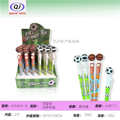 可旋转世界杯笔 - OBL10450457