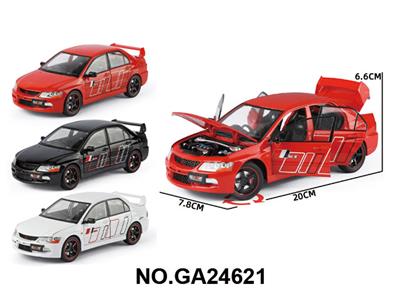 正版授权1比24 
三菱EV09拉花版合金车（展示盒） - OBL10452454