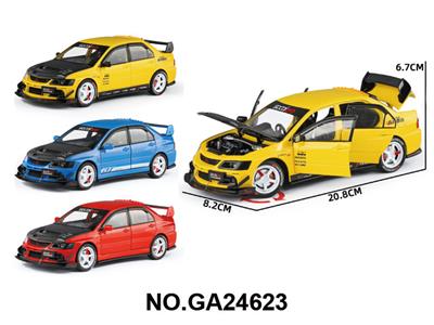 正版授权1比24 
三菱EV09改装版合金车（展示盒） - OBL10452455