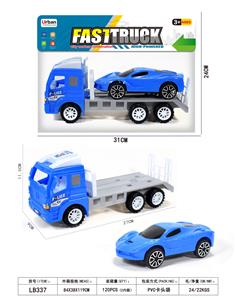 惯性警车拖头带惯性跑车 - OBL10453562