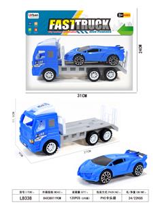 惯性警车拖头带惯性跑车 - OBL10453563