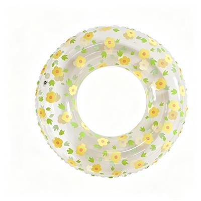 60cm（适合2-4岁）黄色小花加厚泳圈 - OBL10457419