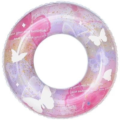 70#亮片粉蝶泳圈（适合5-9岁） - OBL10457844