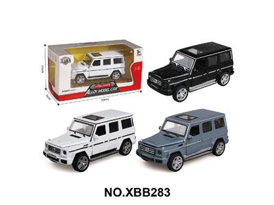 益智1:32合金回力奔驰大G仿真车模 - OBL10459189