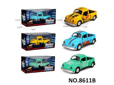 1:36回力合金车
老爷车厂版海湾蓝/黄/粉绿三色混装 - OBL10468390