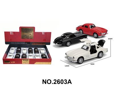 1:36回力合金车模大奔300SL（有声光）3色混装 - OBL10468467