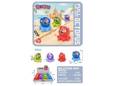 拉线灯光章鱼（12PCS） - OBL10469364