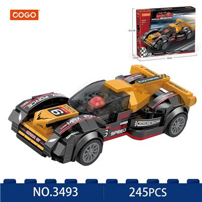 益智积木/小颗粒/赛车系列/暗影赛车
Shadow Racer/245PCS - OBL10470276
