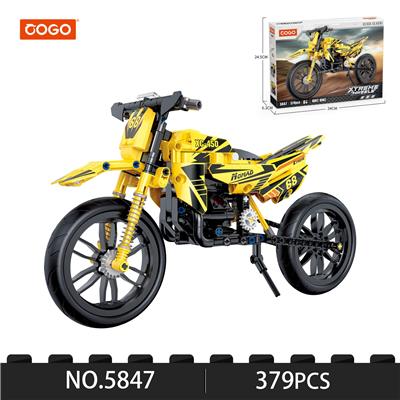 益智积木/小颗粒/科技车系列/沙地摩托车/越野机车
Dirt Bike/379PCS - OBL10470277