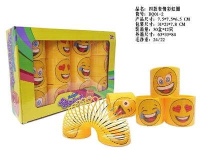 四款表情彩虹圈 - OBL10470803