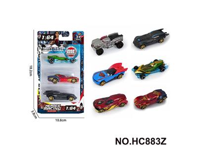 1:64合金车正义联盟3只装 - OBL10471437