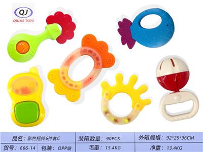 彩色摇铃6件套C - OBL10471550