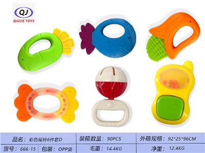 彩色摇铃6件套D - OBL10471551