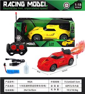1:18五通喷雾遥控车(充电款) - OBL10472414