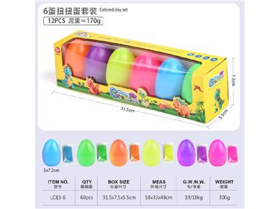 6色30g恐龙蛋装 - OBL10474422