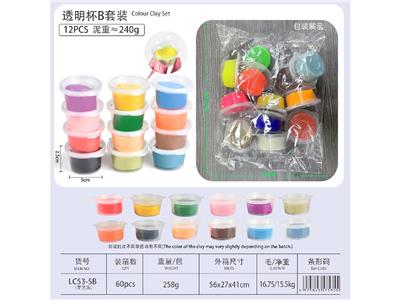 12色B款彩泥杯装
12色20g≈240g - OBL10474429