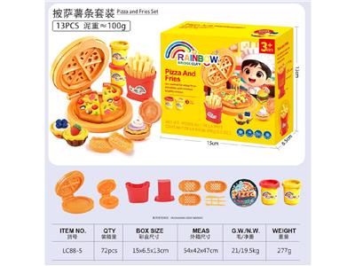 彩泥玩具-披萨薯条 - OBL10474441