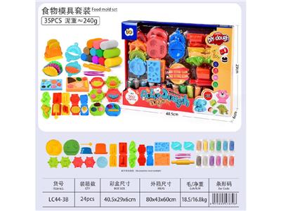 食物模具套装
DIY与泥同乐系列
大号开窗彩盒 - OBL10474493
